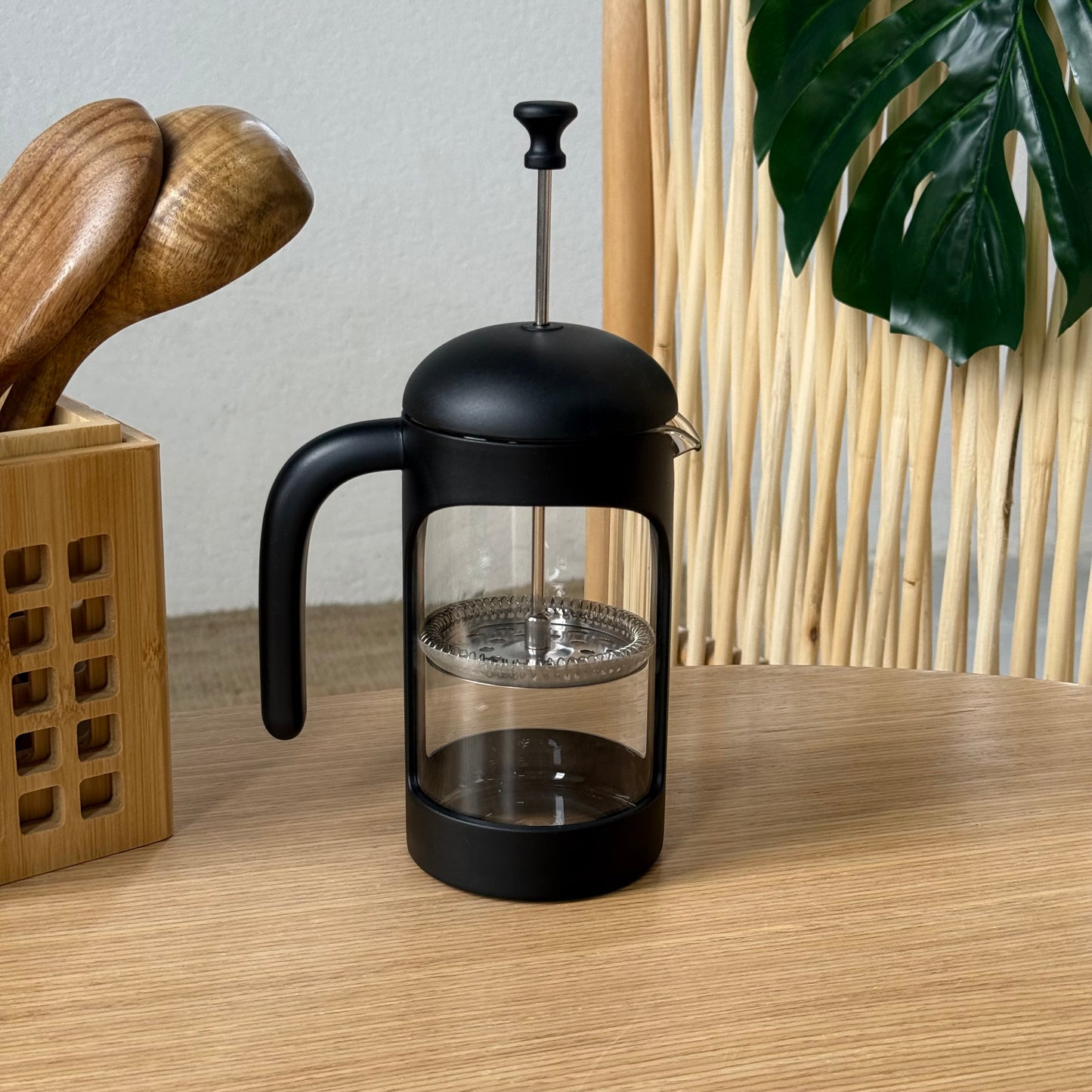 French Press 600 ml Siyah KOD:64603