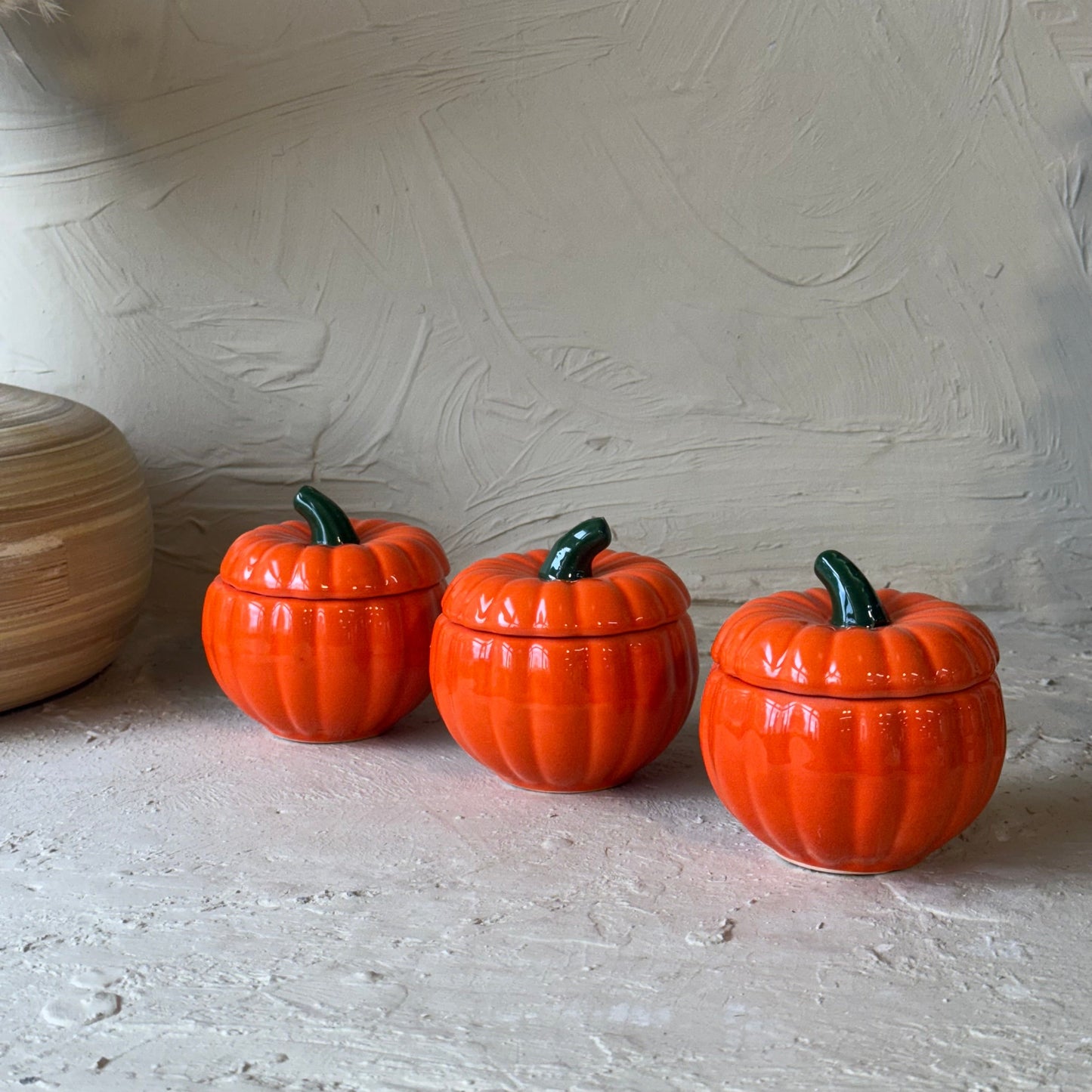 Pumpkin Bal Kabağı Baharatlık Seti 3 Adet