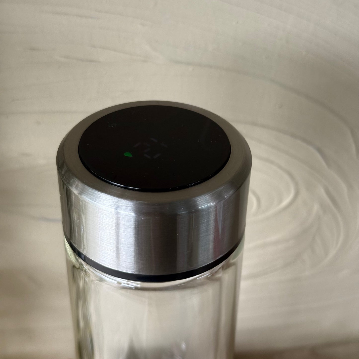Tatly Çiftçidarlı Dereceli Cam Termos 300 ml