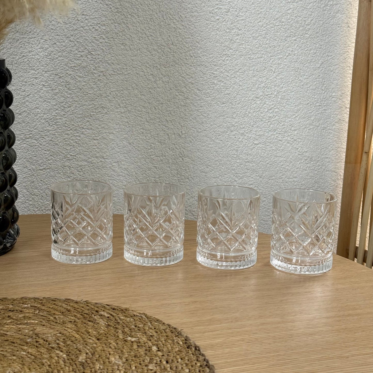 Melony Kristal 4’lü Meşrubat Bardak Seti 220 ml KOD:14763