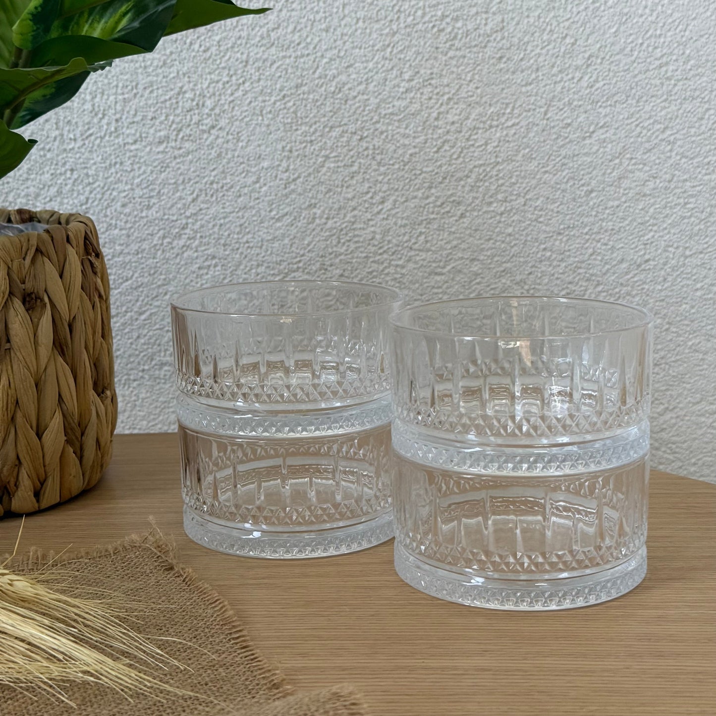 Lisboa Kristal Kase Set 4 Adet 460 ml KOD:14771