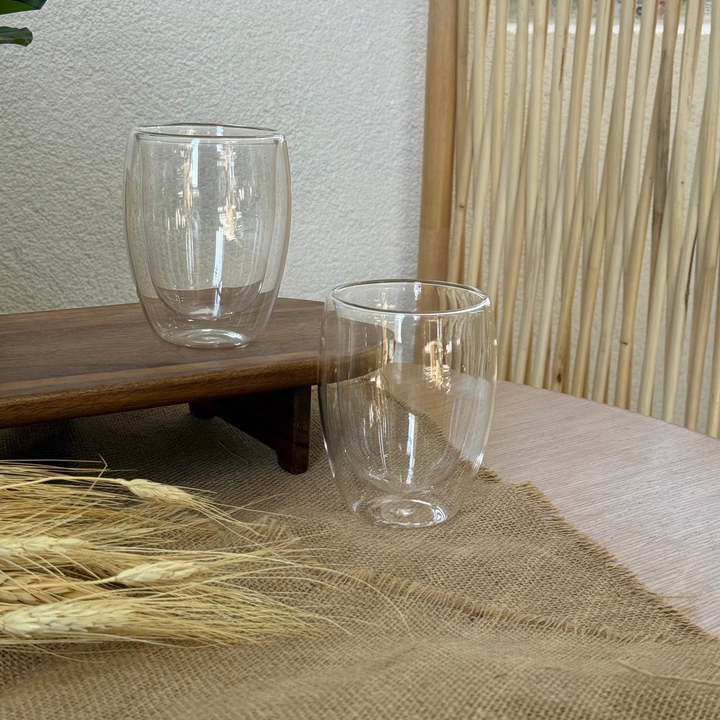 Pero Double Wall Borosilikat Çift Cidarlı İkili Kupa Seti 350 ml KOD:15180