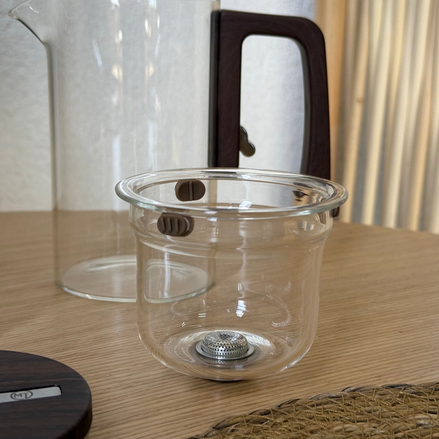 Mitally Lüks Borosilikat Cam 3 Parça Demlik Seti 750 ml KOD:033