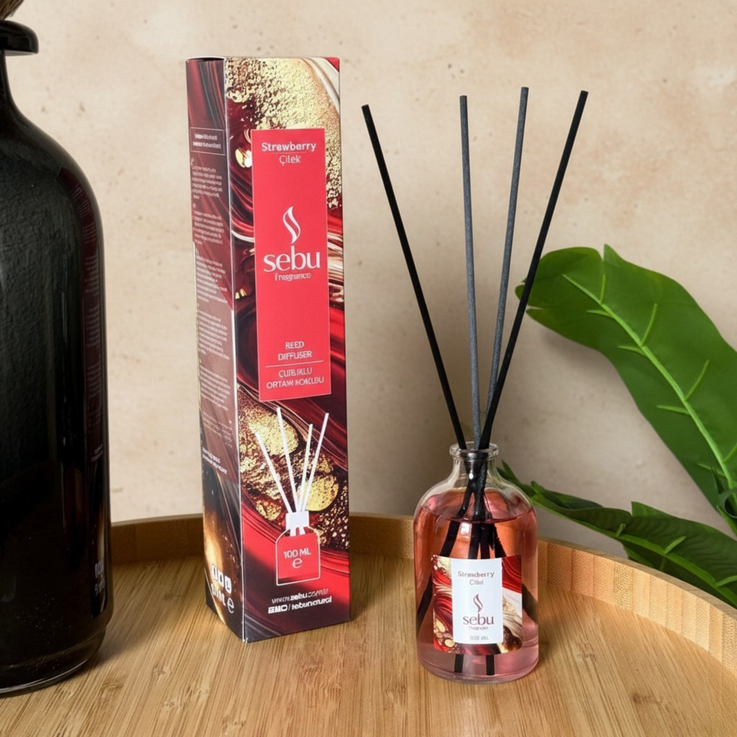 Sebu Çubuklu Ortam Kokusu Çilek 100 ml