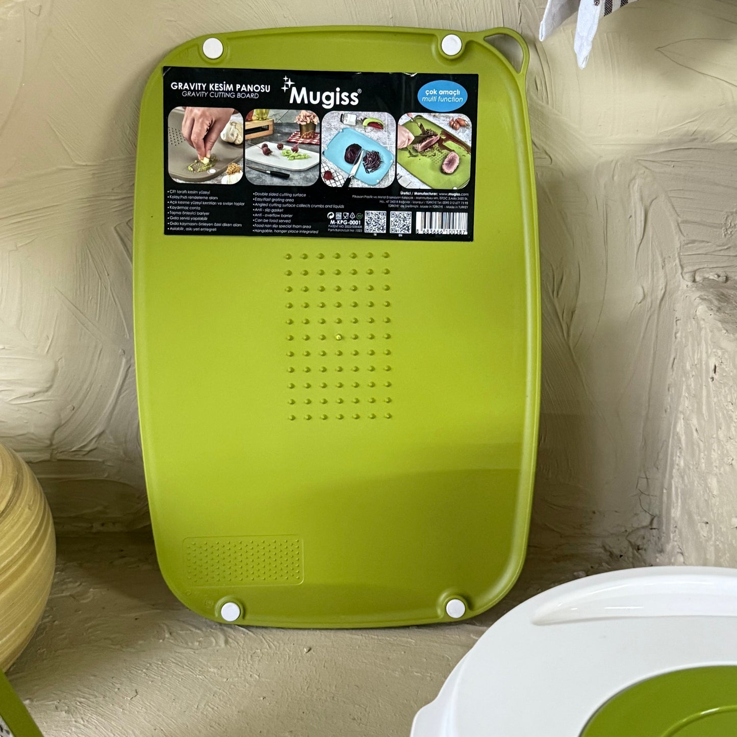 Mugiss Çok Kulanışlı Mutfak Seti 6 Parça Yeşil