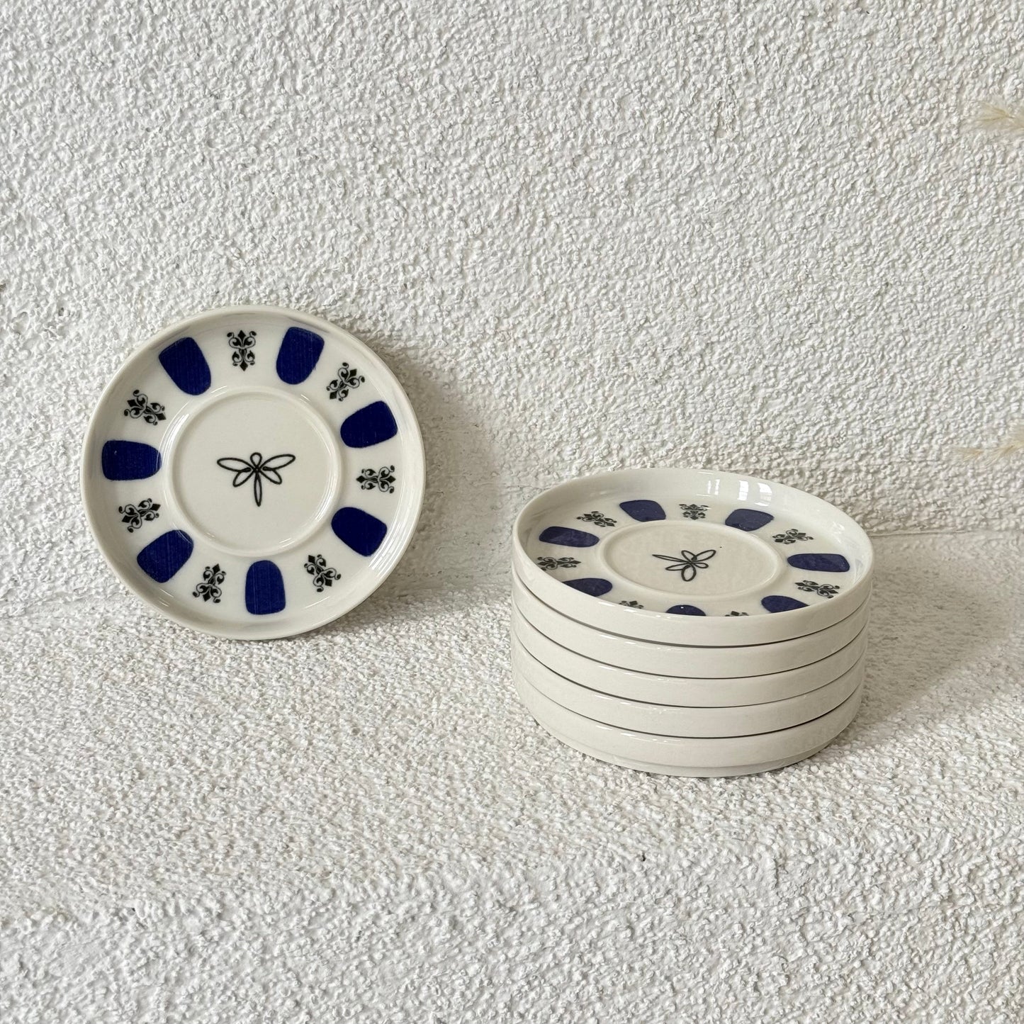 Pashally Porselen 6 Adet Çay Altlığı Mavi KOD:5355