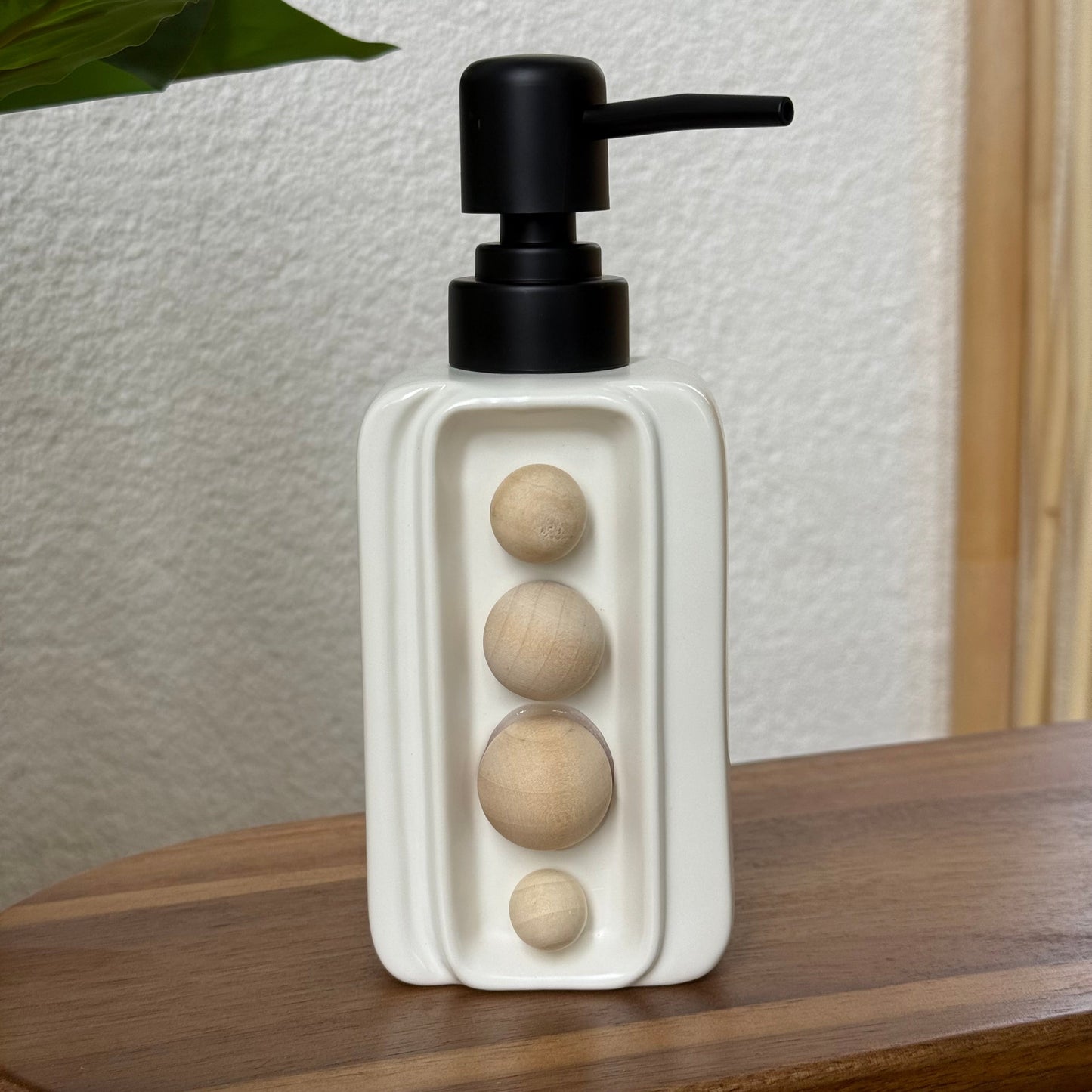 Pera İnci Sıvı Sabunluk 260 ml Beyaz-Siyah KOD:8282