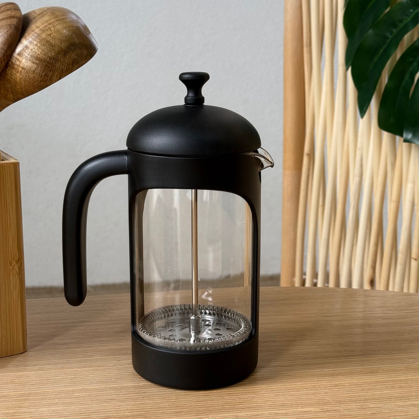 French Press 600 ml Siyah KOD:64603