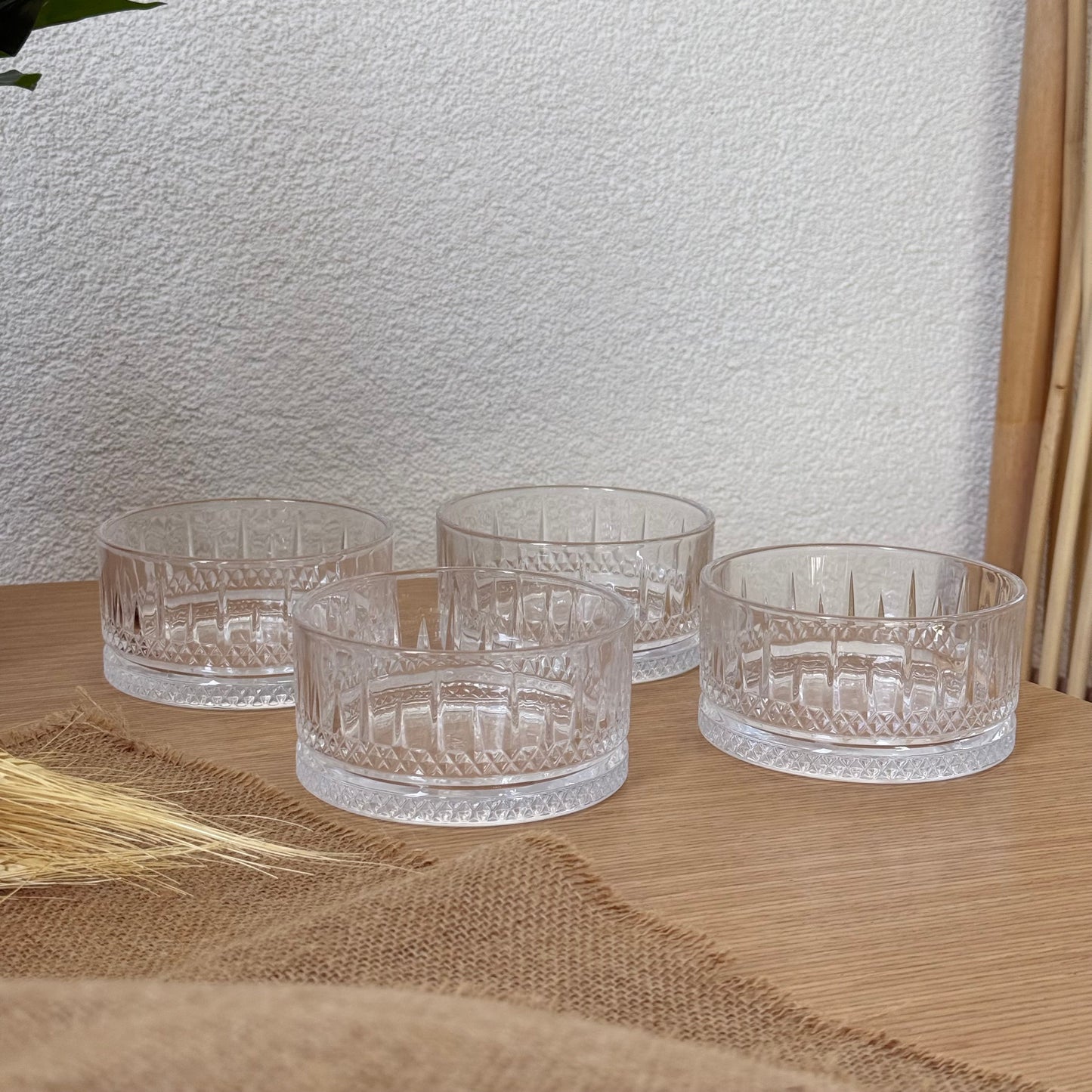 Lisboa Kristal Kase Set 4 Adet 460 ml KOD:14771