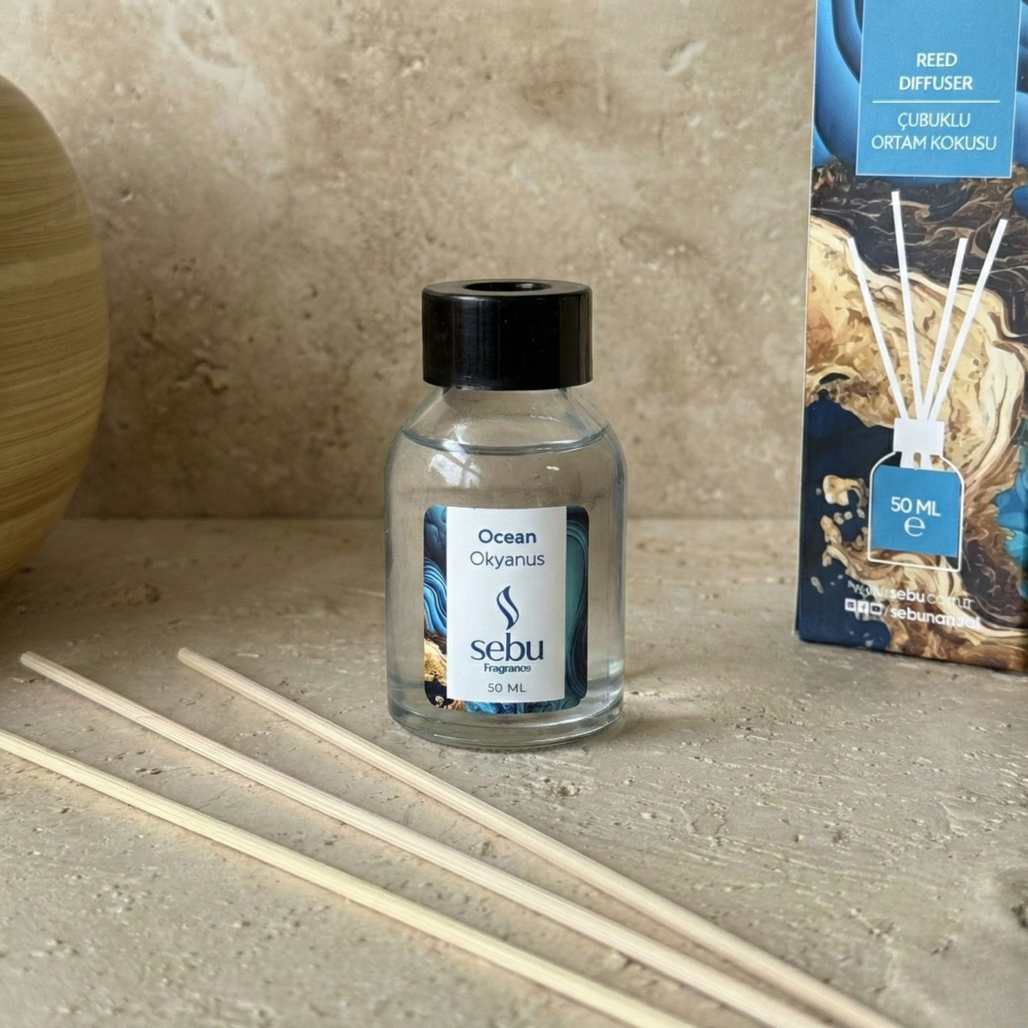 Sebu Çubuklu Ortam Kokusu Ocean 50 ml