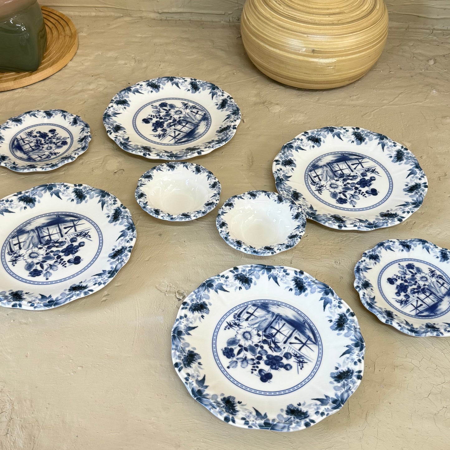 Porser 8 Parça Kahvaltı Takımı 4 Kişilik KOD:ALBA BLOOM-1253