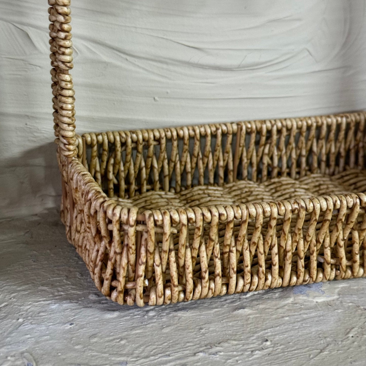 Evanev Rattan Fincan Askı Standı Kahve Rengi KOD:30481