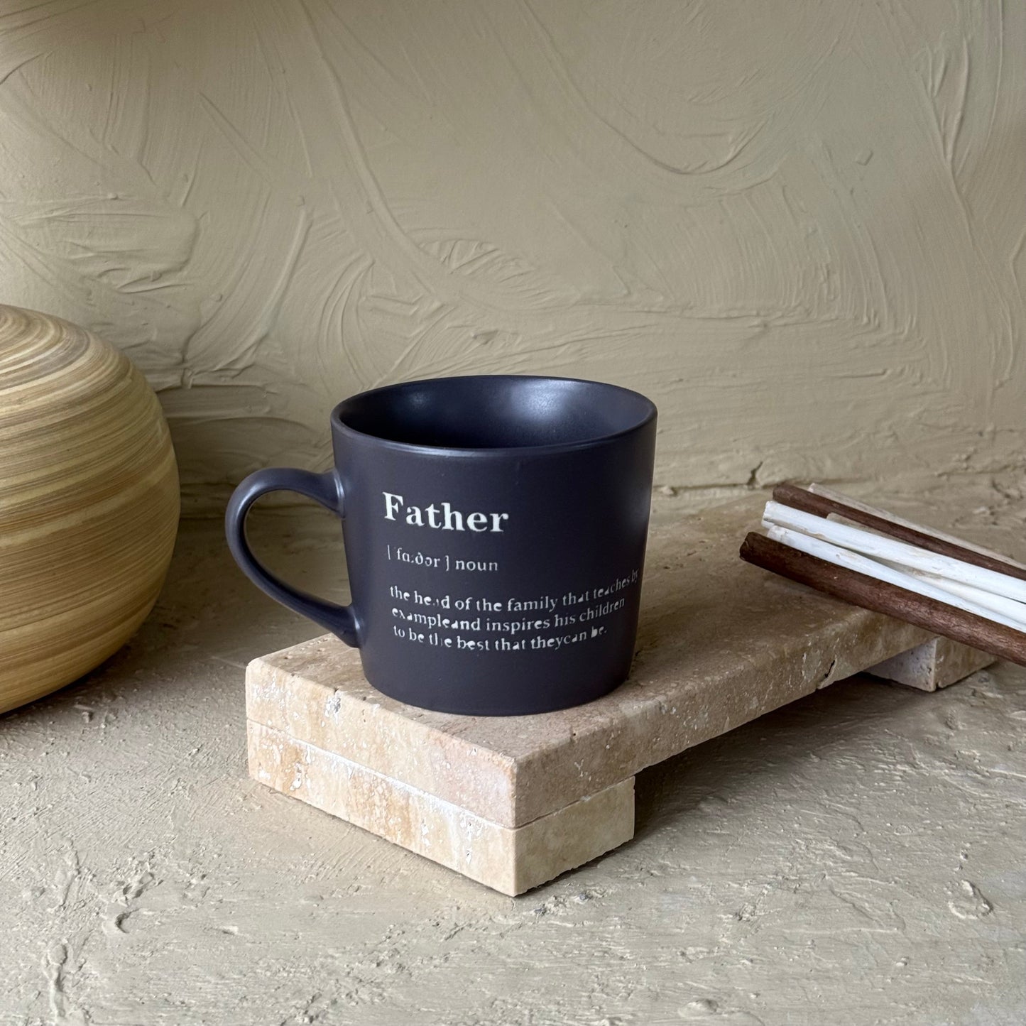 Father Porselen Kupa Gri 350 ml KOD:17871