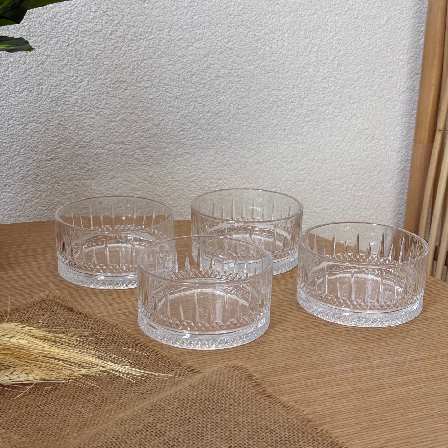 Lisboa Kristal Kase Set 4 Adet 460 ml KOD:14771