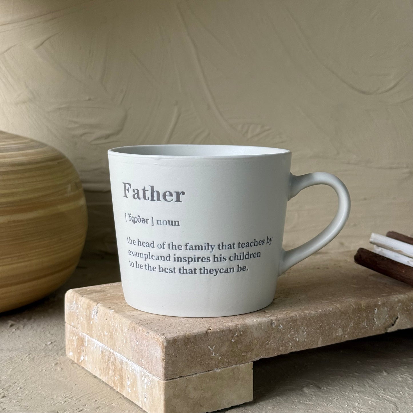 Father Porselen Kupa Beyaz 350 ml KOD:17871