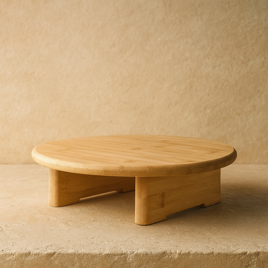 Wary Ayaklı Yuvarlak Hamur Açma Standı 32x32x7 cm KOD:02058