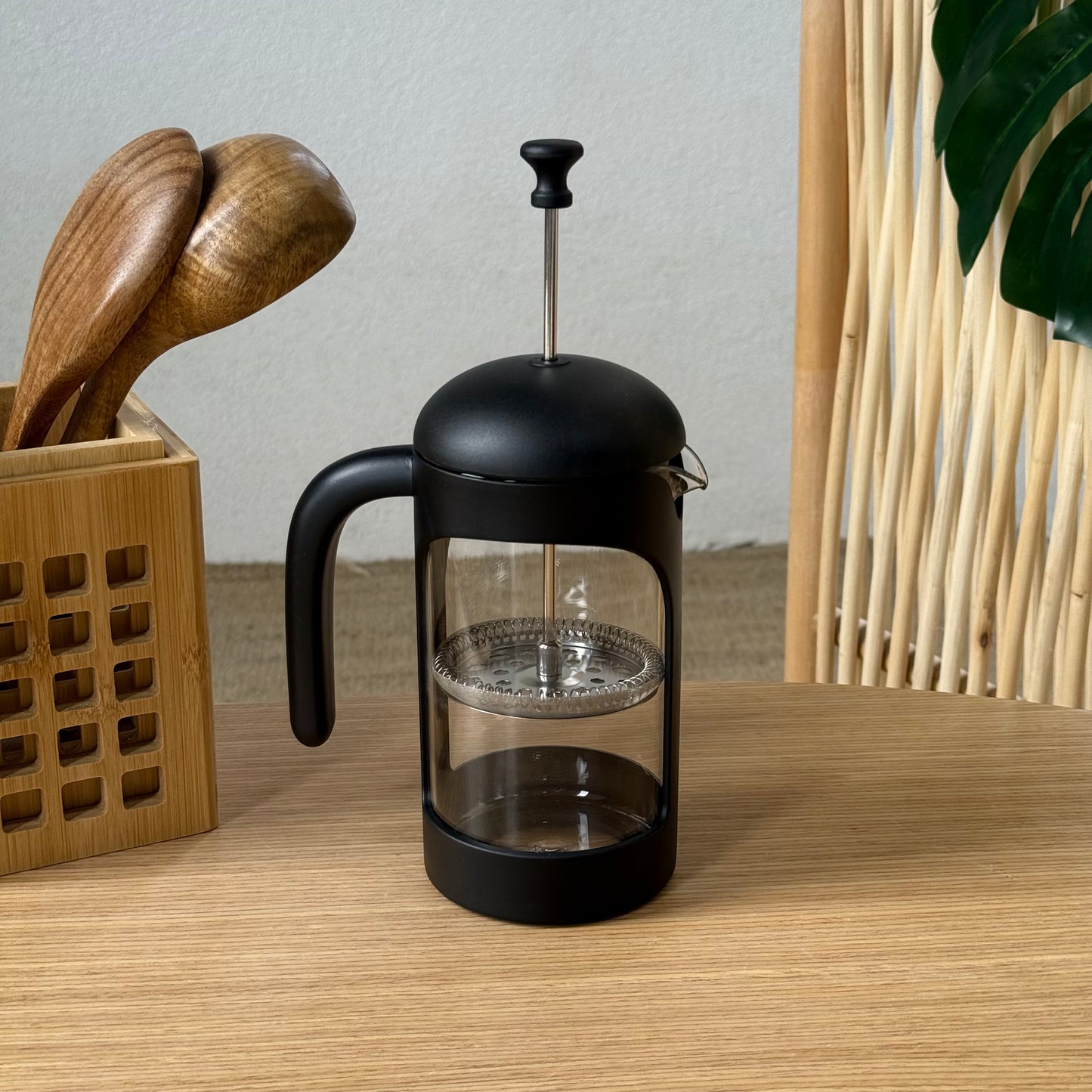 French Press 600 ml Siyah KOD:64603