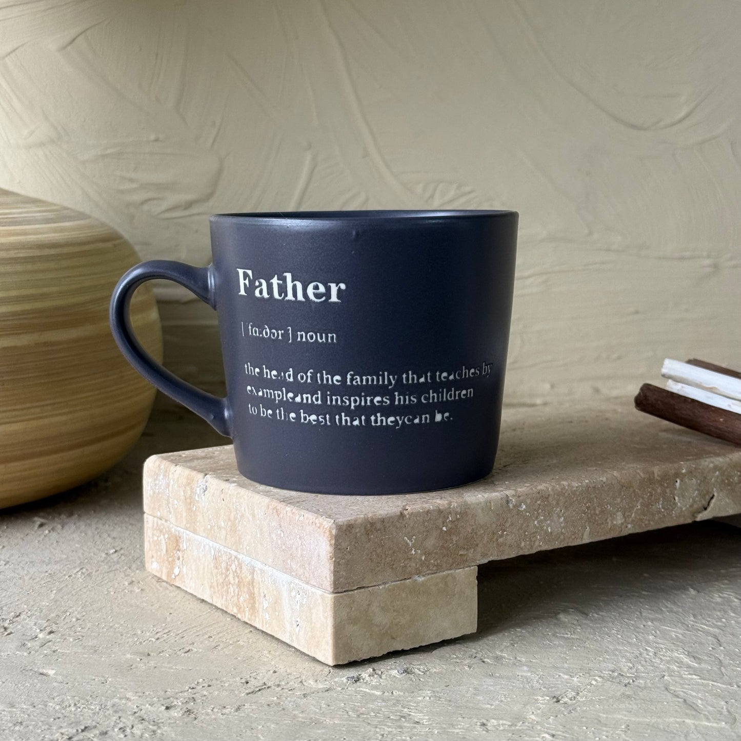 Father Porselen Kupa Gri 350 ml KOD:17871