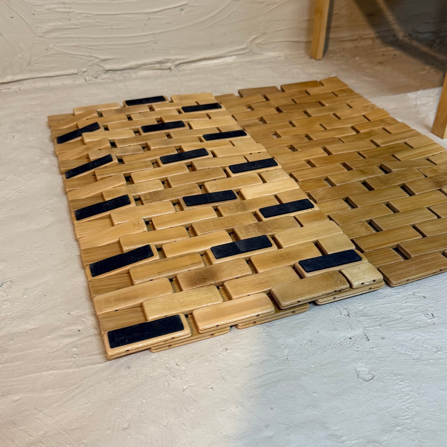 Bambu Banyo Matı Paspası 61x40 cm  KOD:30425