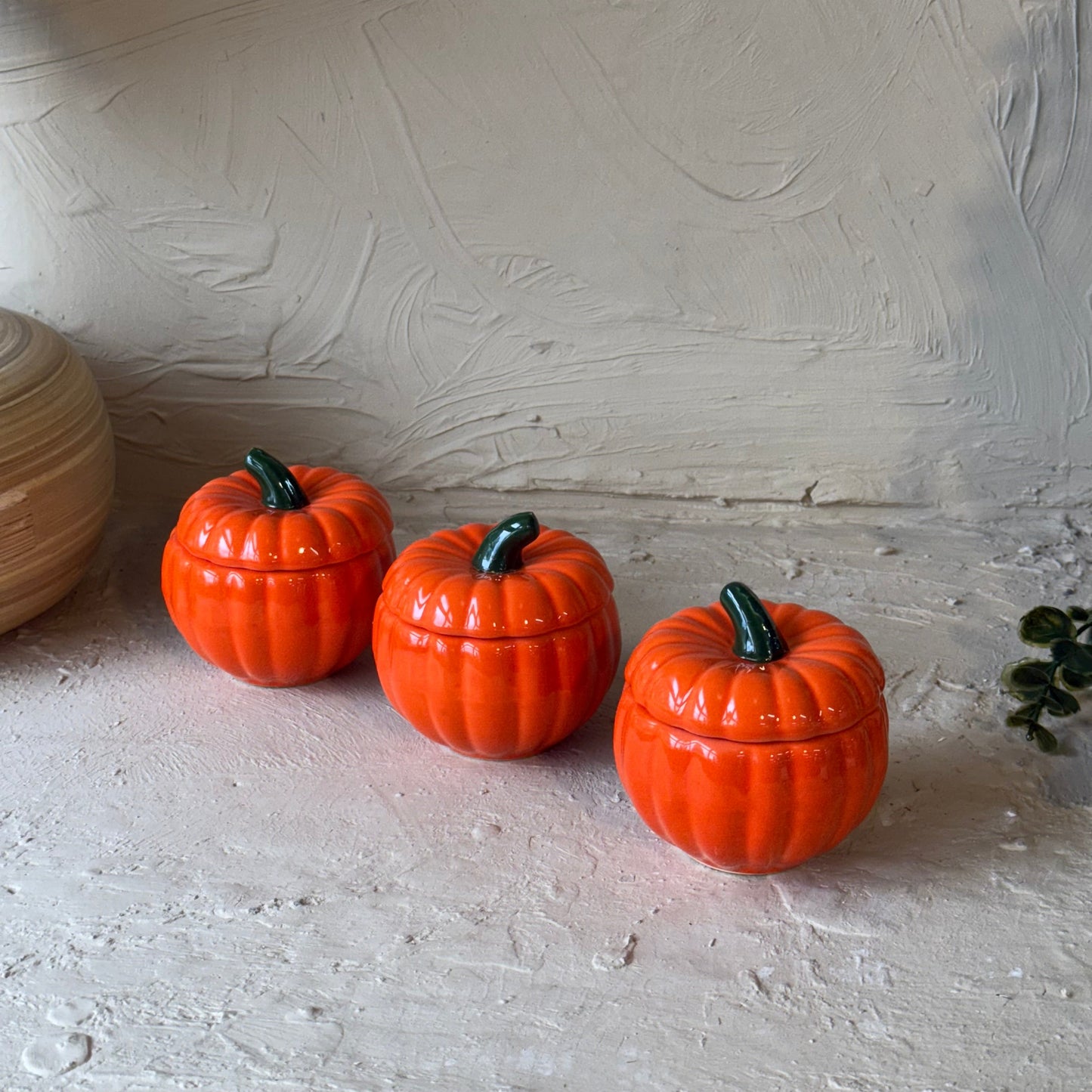 Pumpkin Bal Kabağı Baharatlık Seti 3 Adet