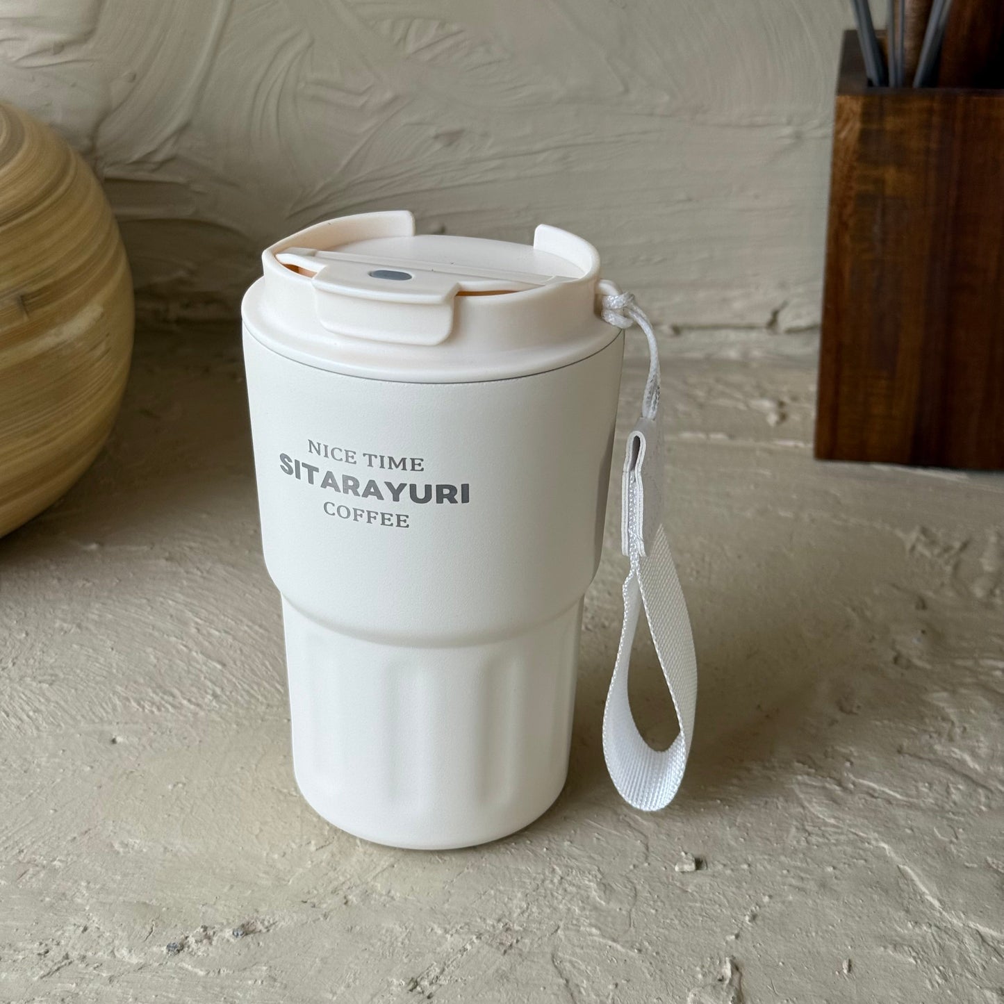Sitarayuri Termos Bardağı Beyaz 360 ml