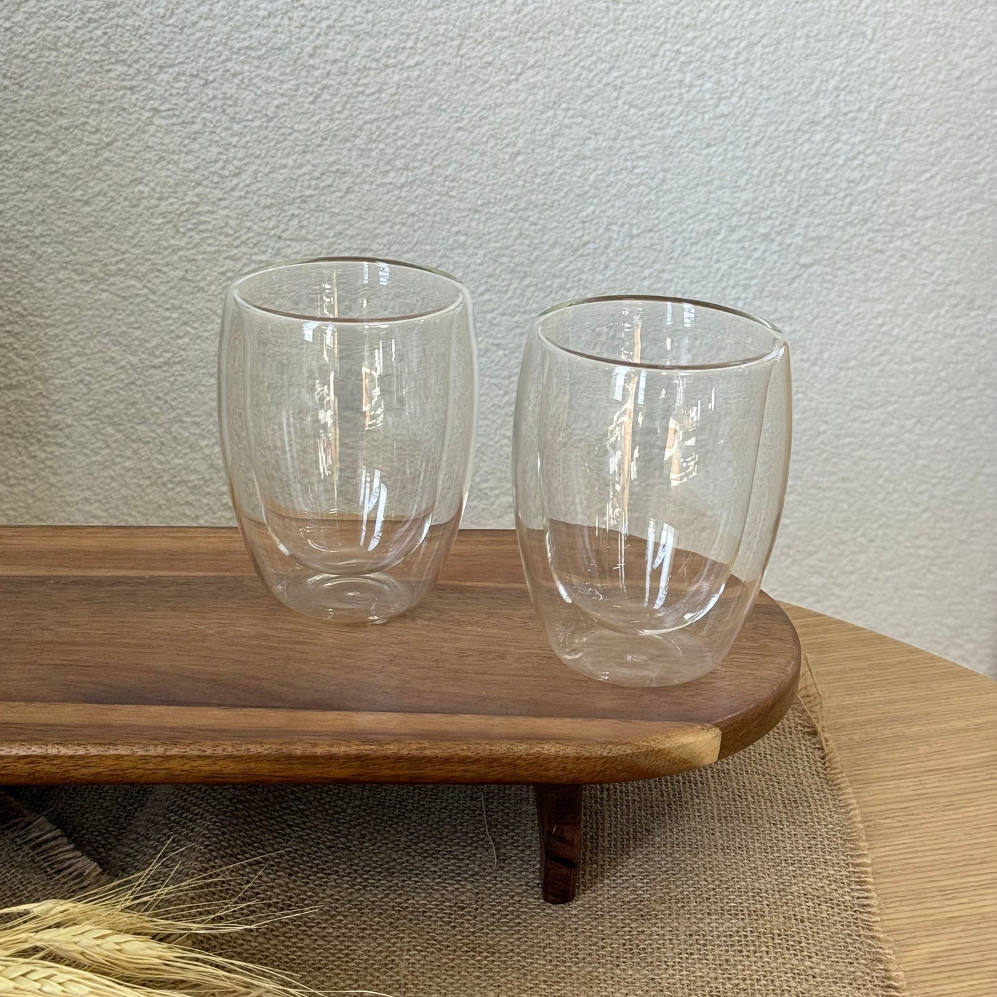 Pero Double Wall Borosilikat Çift Cidarlı İkili Kupa Seti 350 ml KOD:15180