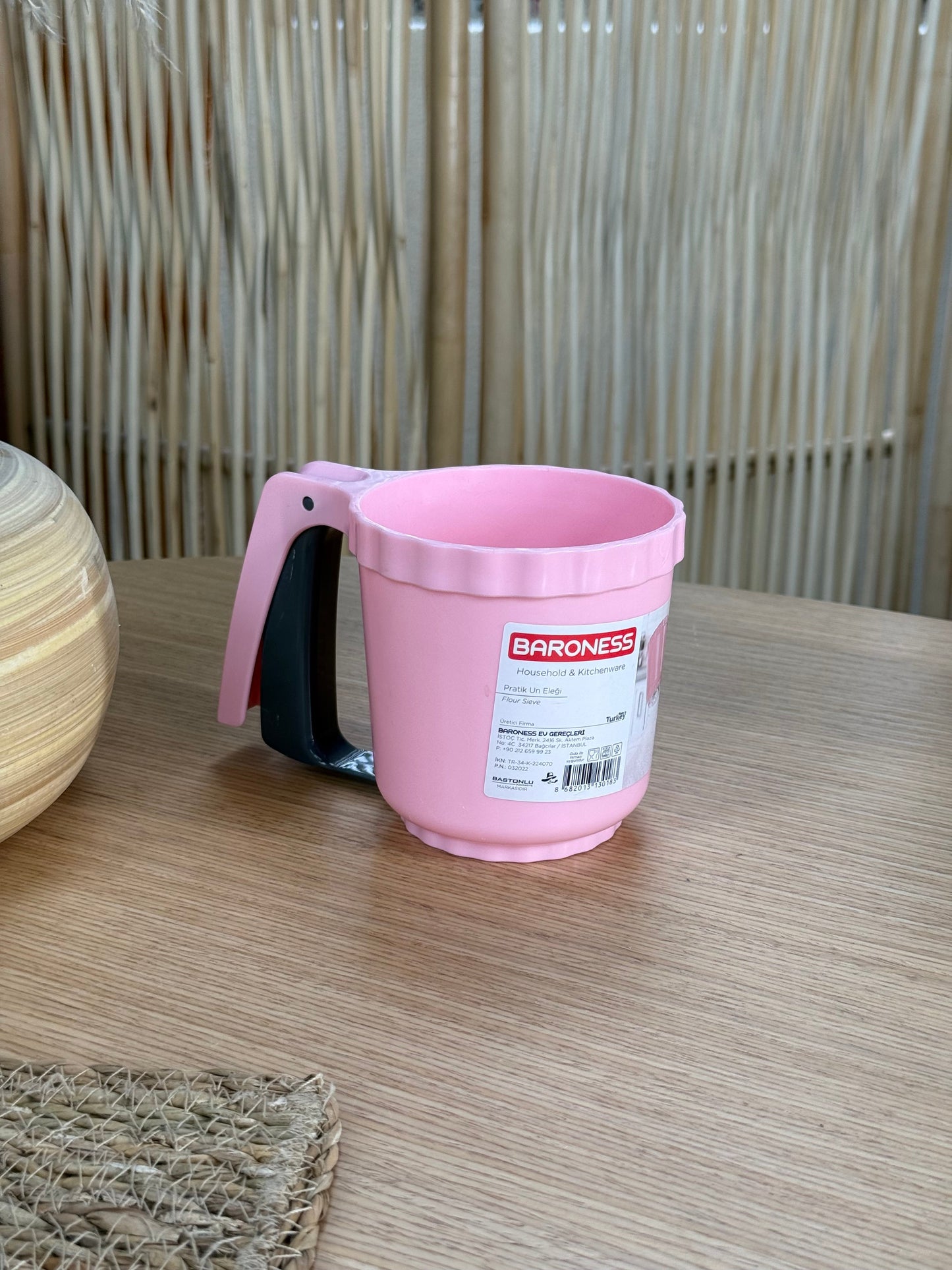 Bona Çok Pratik Un Eleği Pembe