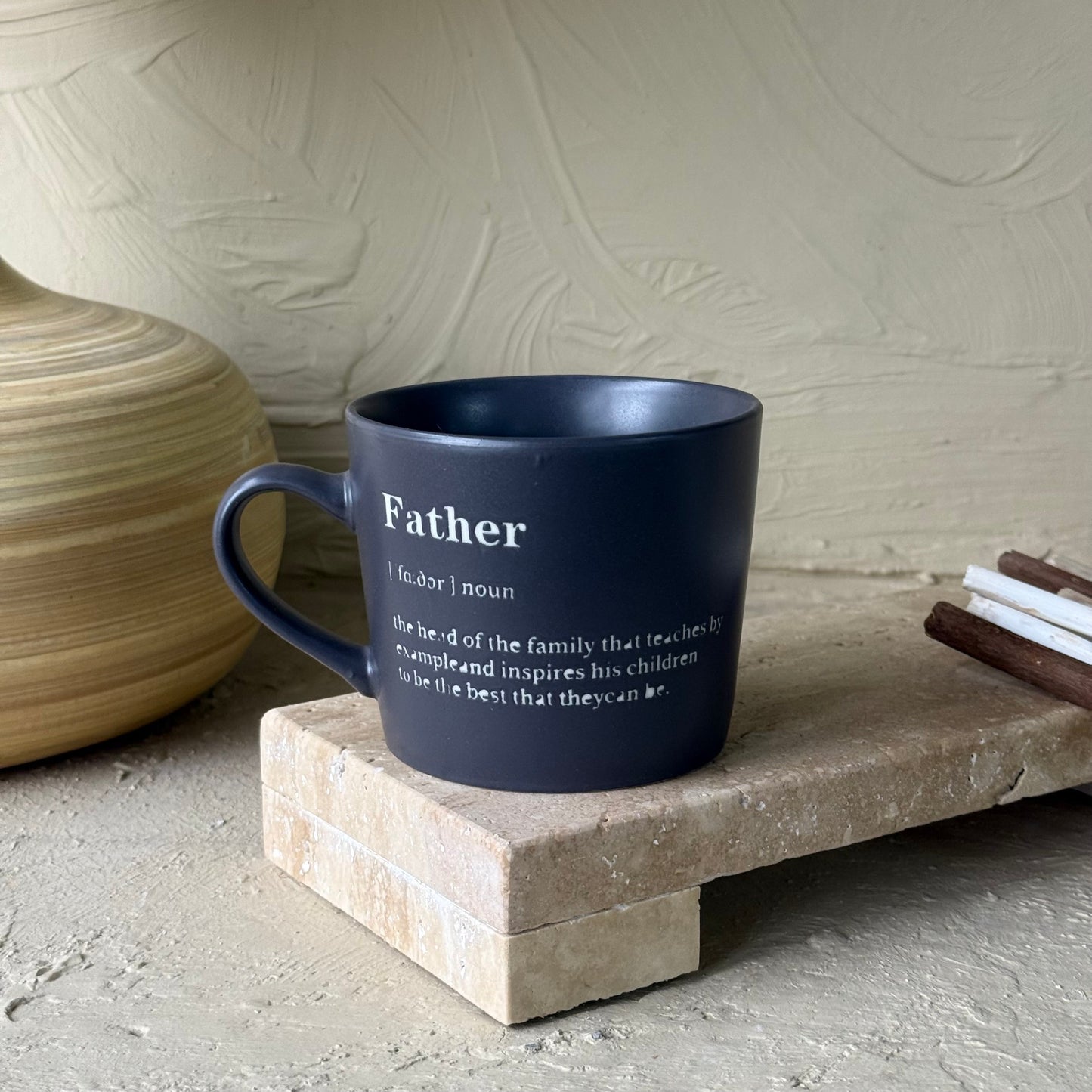 Father Porselen Kupa Gri 350 ml KOD:17871