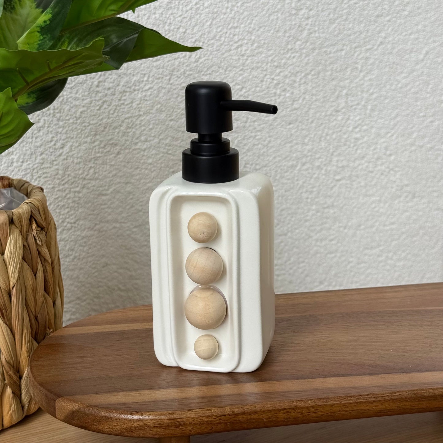 Pera İnci Sıvı Sabunluk 260 ml Beyaz-Siyah KOD:8282