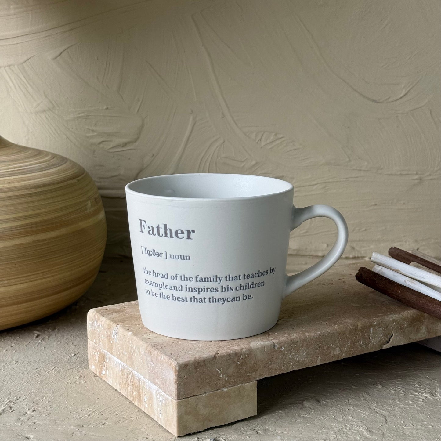 Father Porselen Kupa Beyaz 350 ml KOD:17871