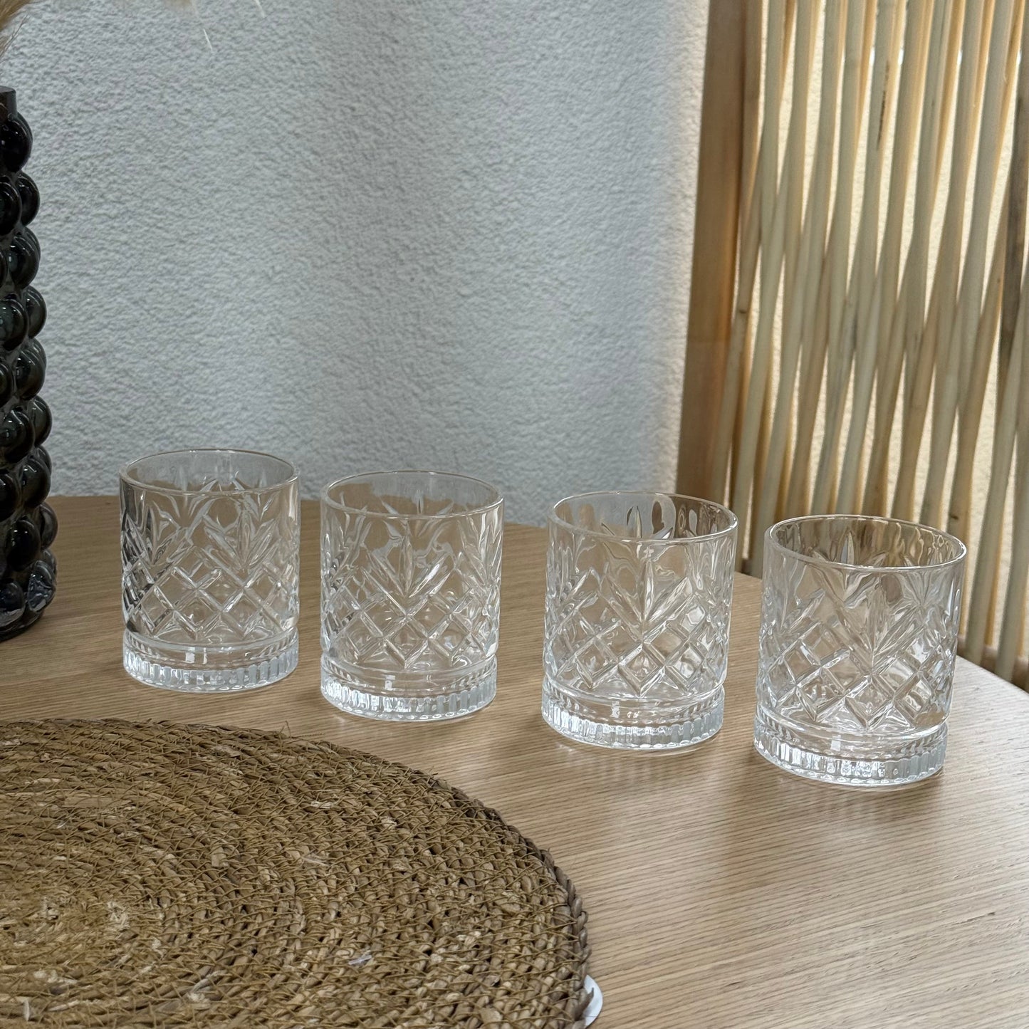 Melony Kristal 4’lü Meşrubat Bardak Seti 220 ml KOD:14763