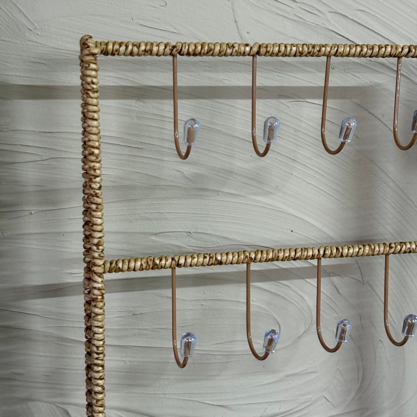 Evanev Rattan Fincan Askı Standı Kahve Rengi KOD:30481