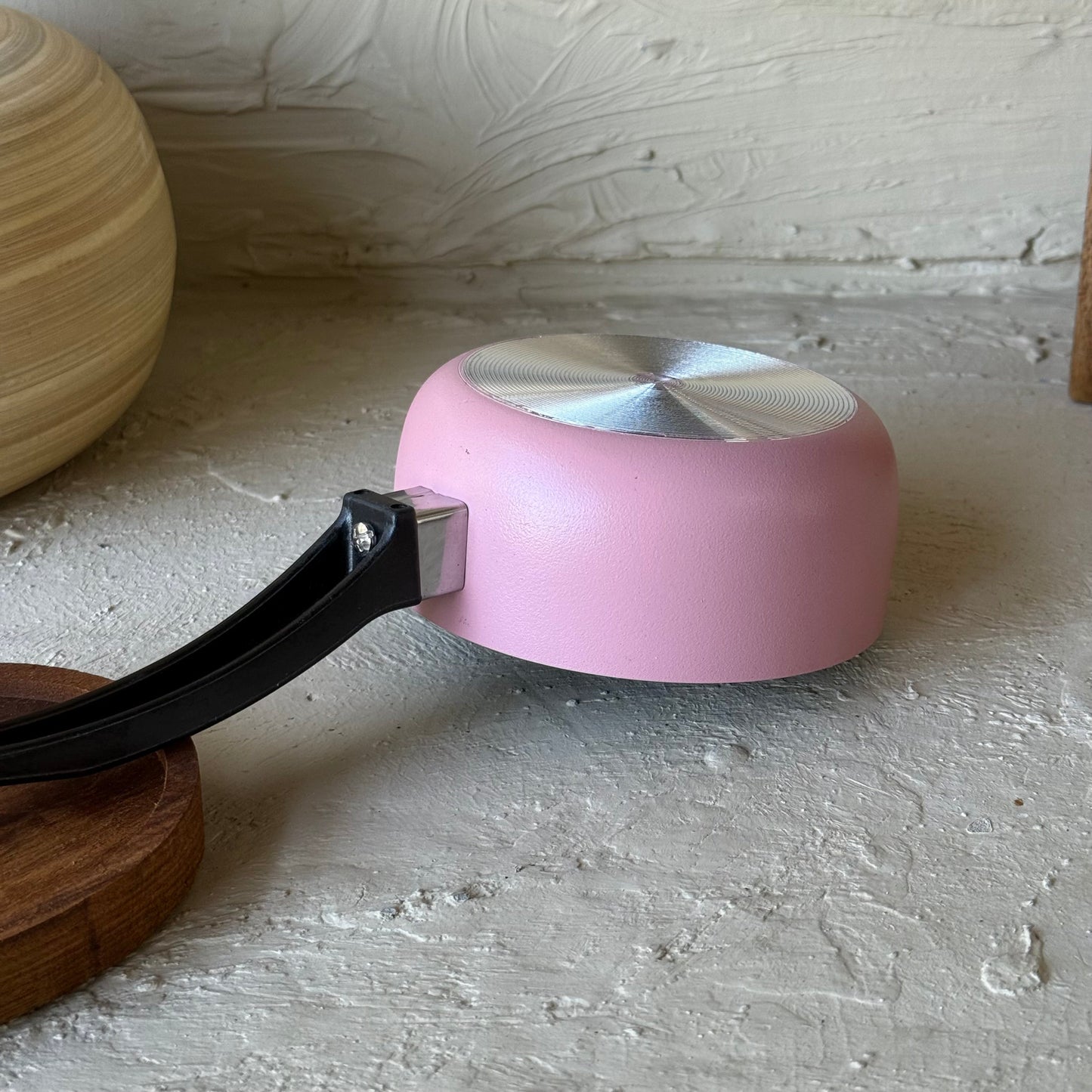 Yüksel Yanmaz Yapışmaz Sütlük 12 cm Pembe KOD:0468