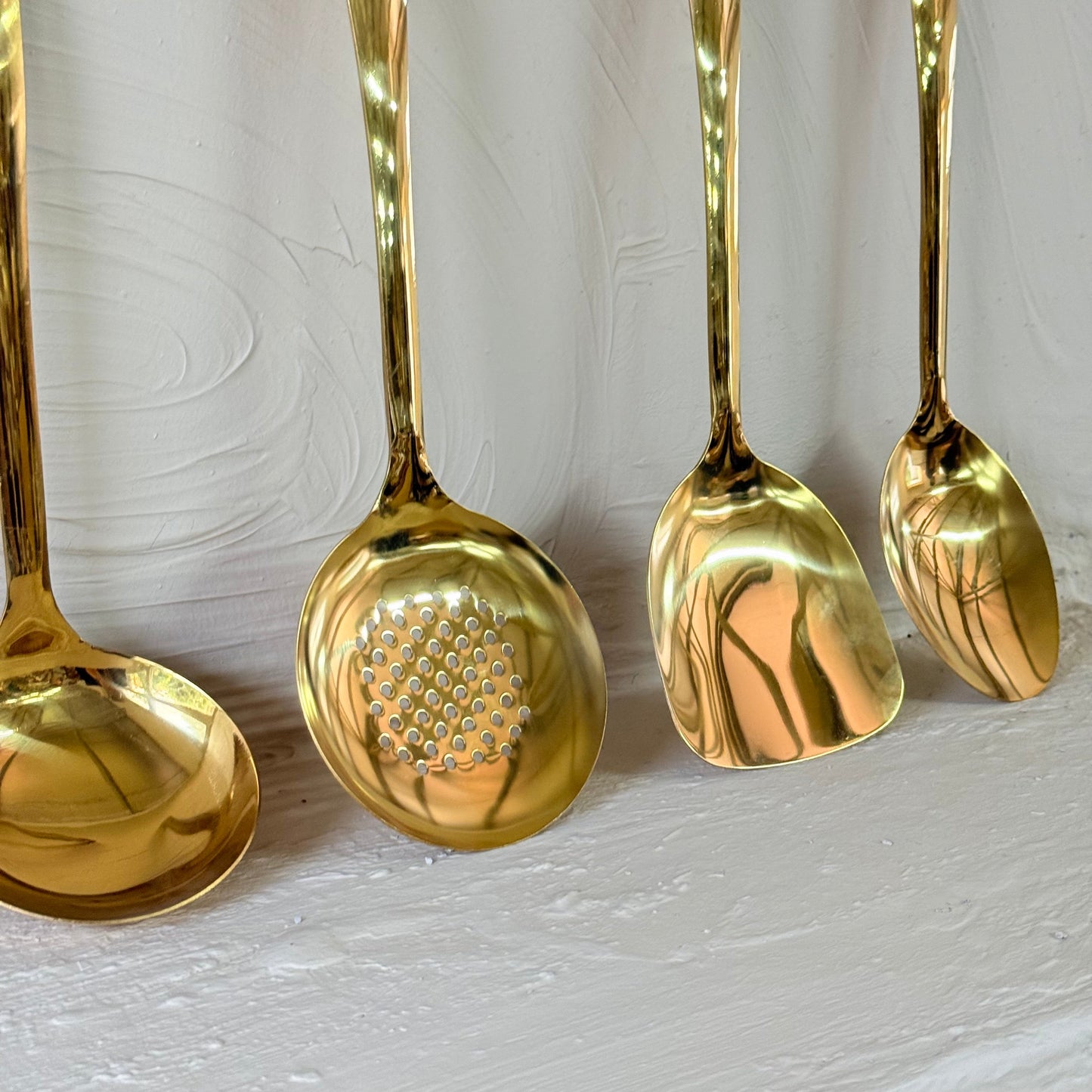 Zra Yakut Mutfak Servis Seti Gold 4 Parça