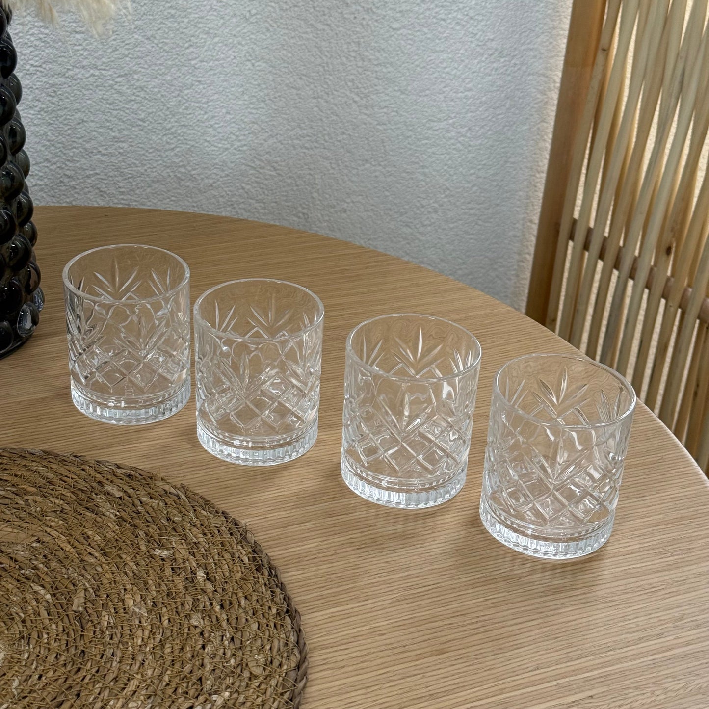 Melony Kristal 4’lü Meşrubat Bardak Seti 220 ml KOD:14763