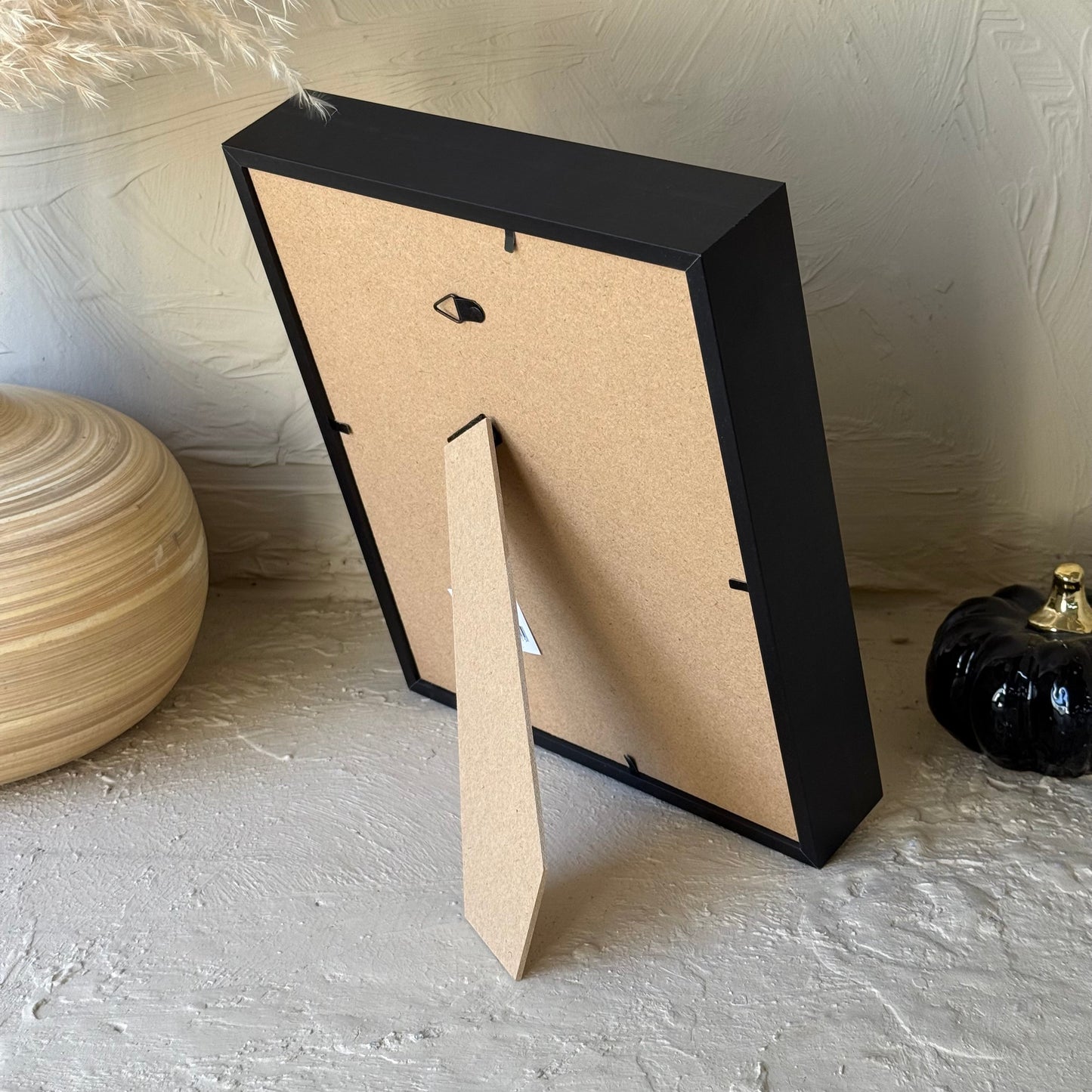 Tutku Çift Camlı Çerçeve 15x20 cm Siyah-Beyaz KOD:3181