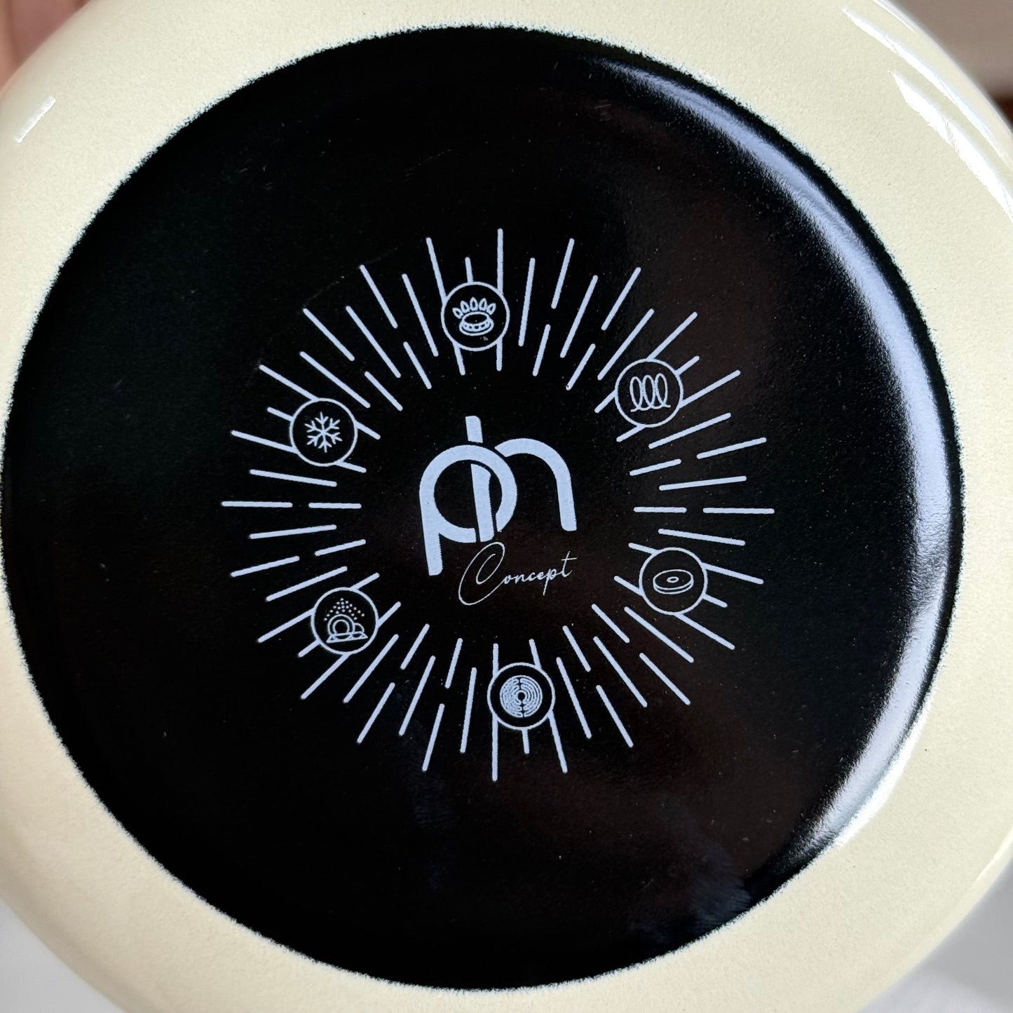 Pashally Ahşap Tutmalı Emaye Sos Tava 14 cm Siyah KOD:0502