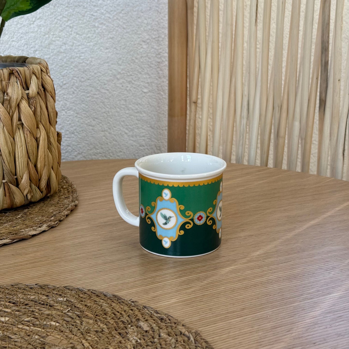 Pashally Porselen Nescafe Kupa Yeşil KOD:1010