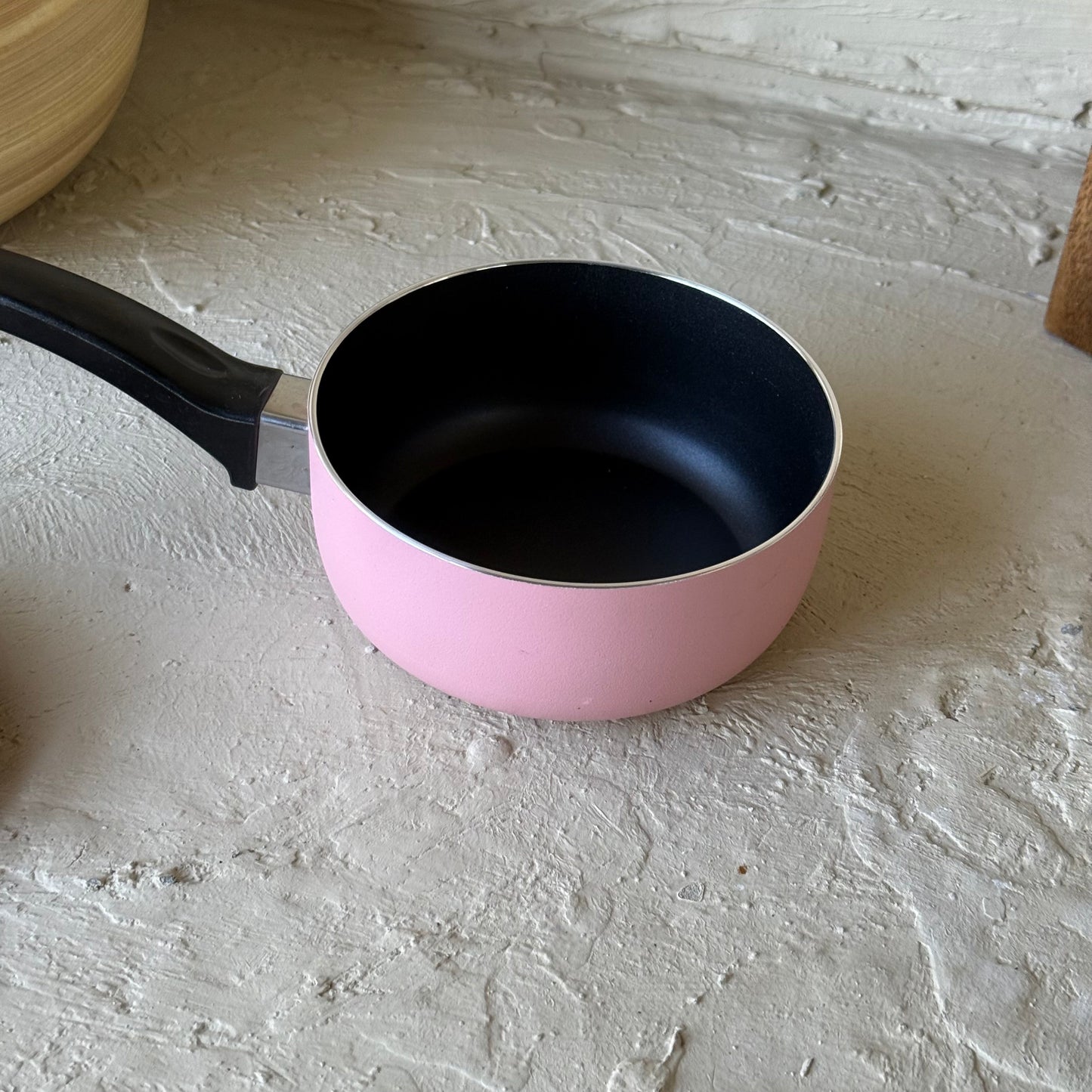 Yüksel Yanmaz Yapışmaz Sütlük 12 cm Pembe KOD:0468