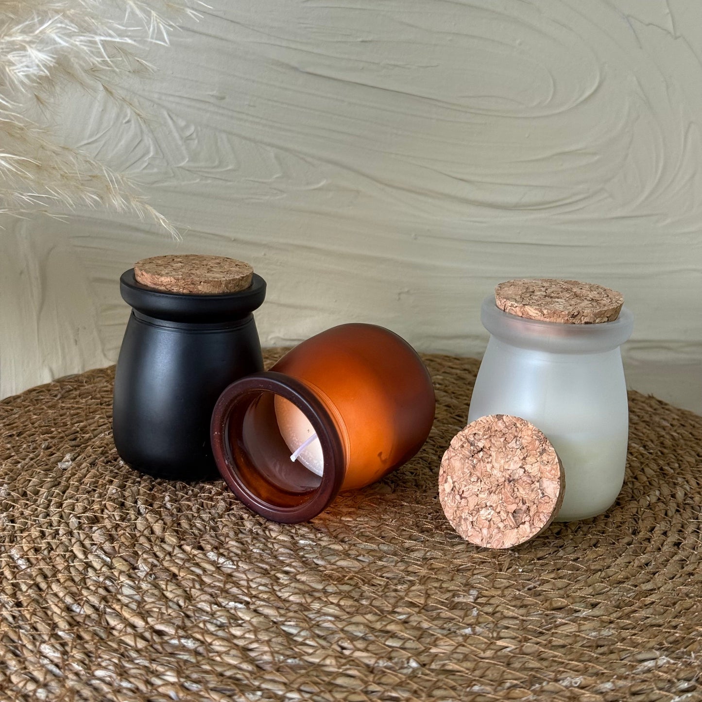 Savor Mantar Kapaklı Kokulu Mum Seti 3 Adet