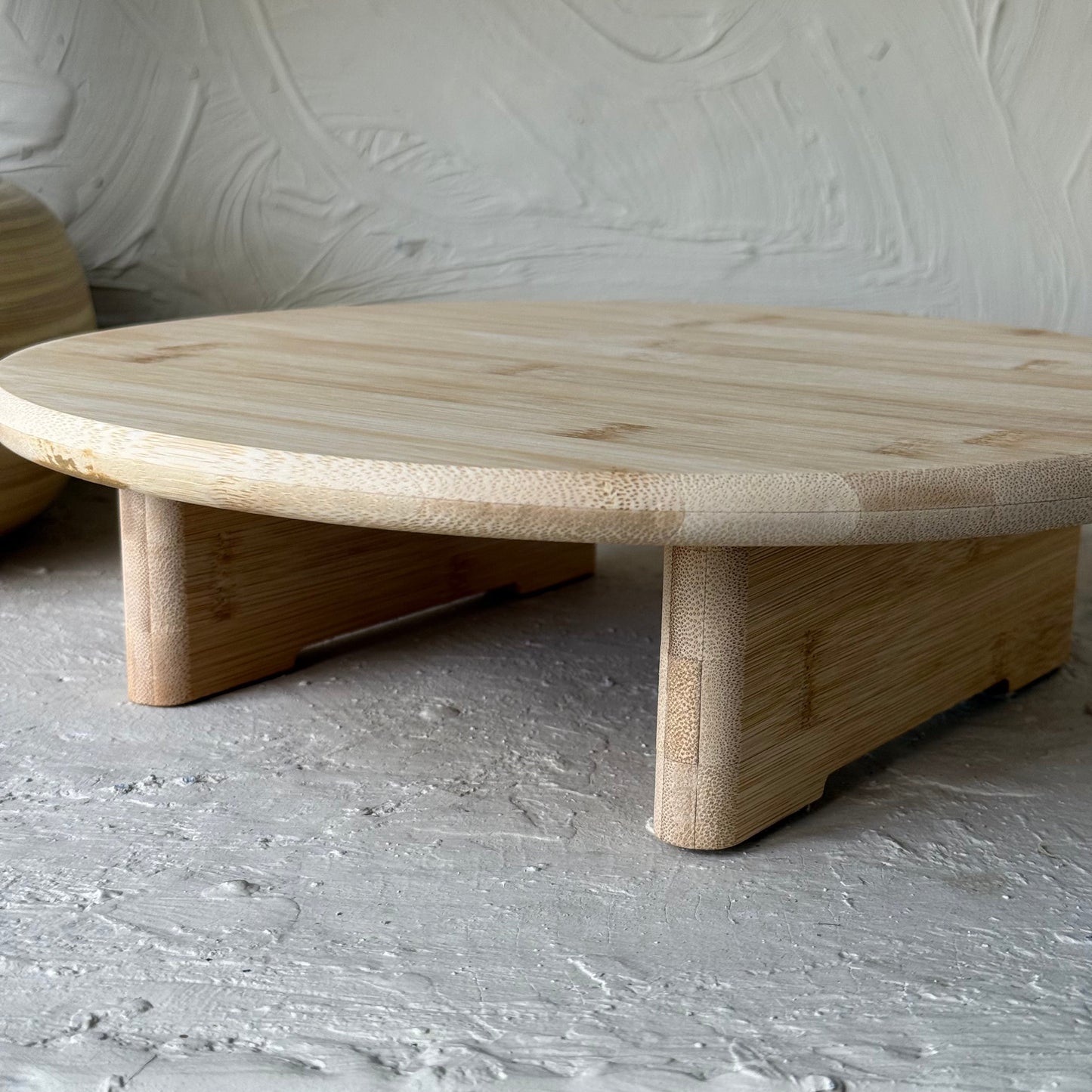 Wary Ayaklı Yuvarlak Hamur Açma Standı 32x32x7 cm KOD:02058