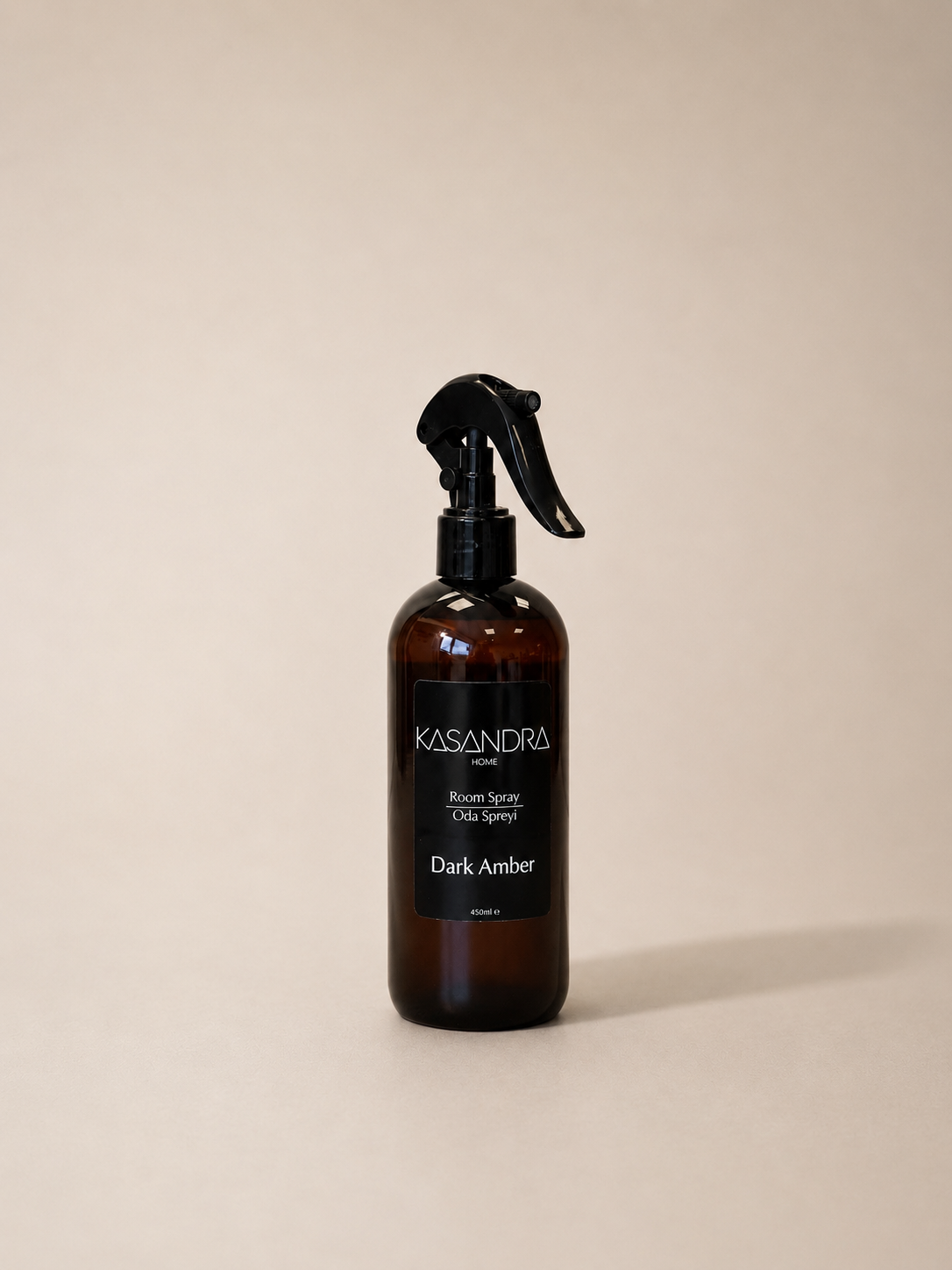 Kasandra Home Dark Amber Oda Sprey 400 ML (SİYAH)
