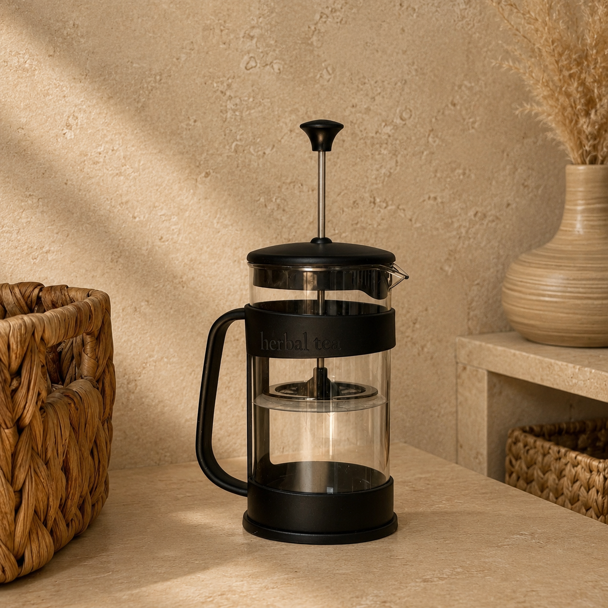 Barista French Press Siyah 300 ml