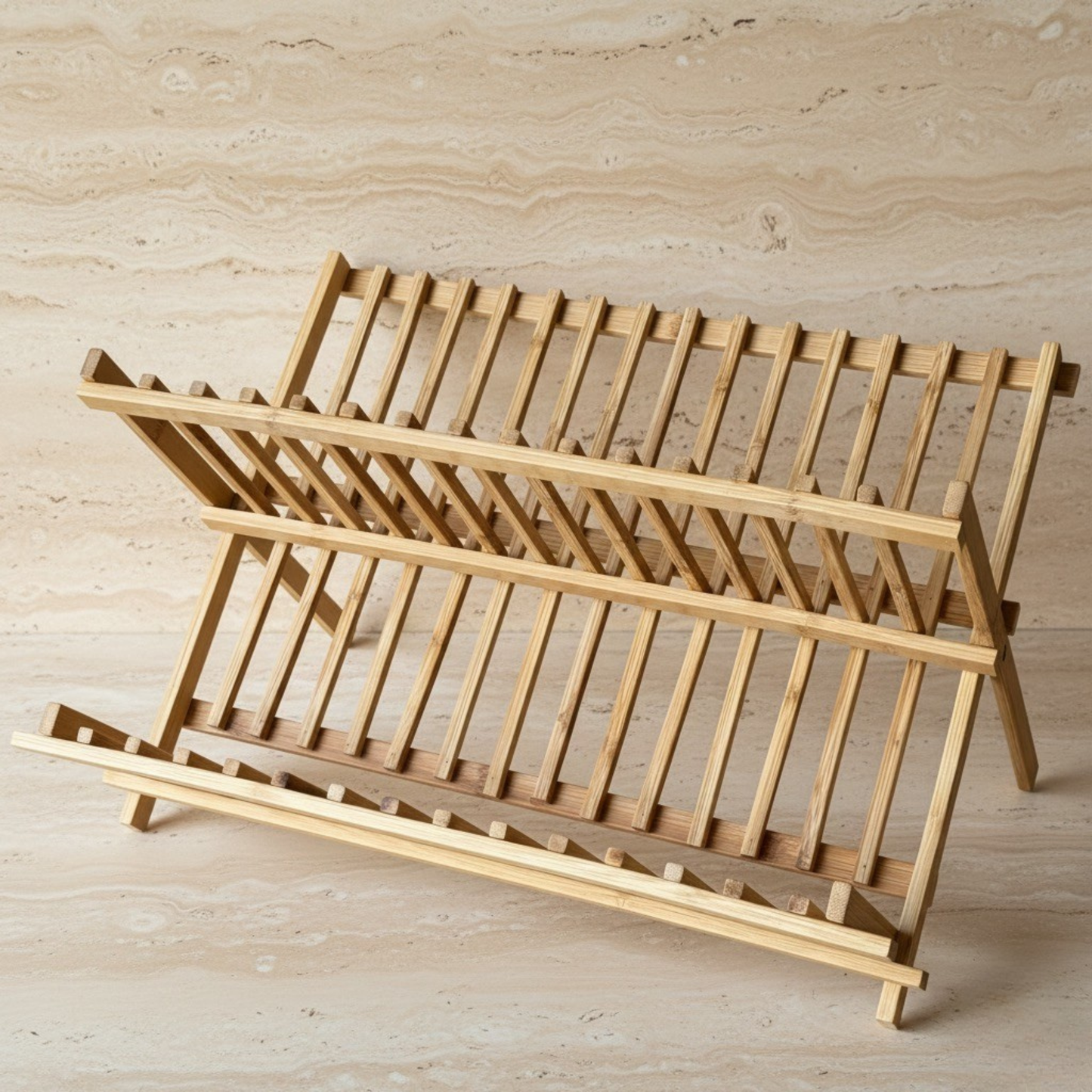 Eldon Katlanır Bambu Bulaşıklık 33x25 cm KOD:34969-38