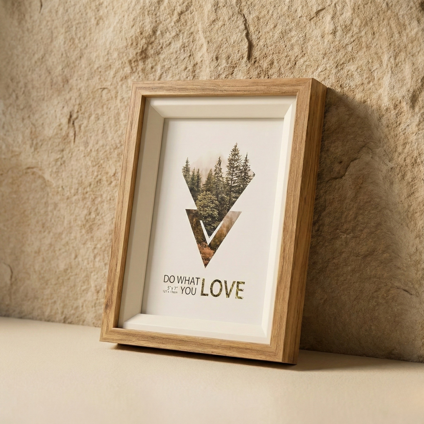 İKAE Love Ahşap Çerceve 22x17 cm