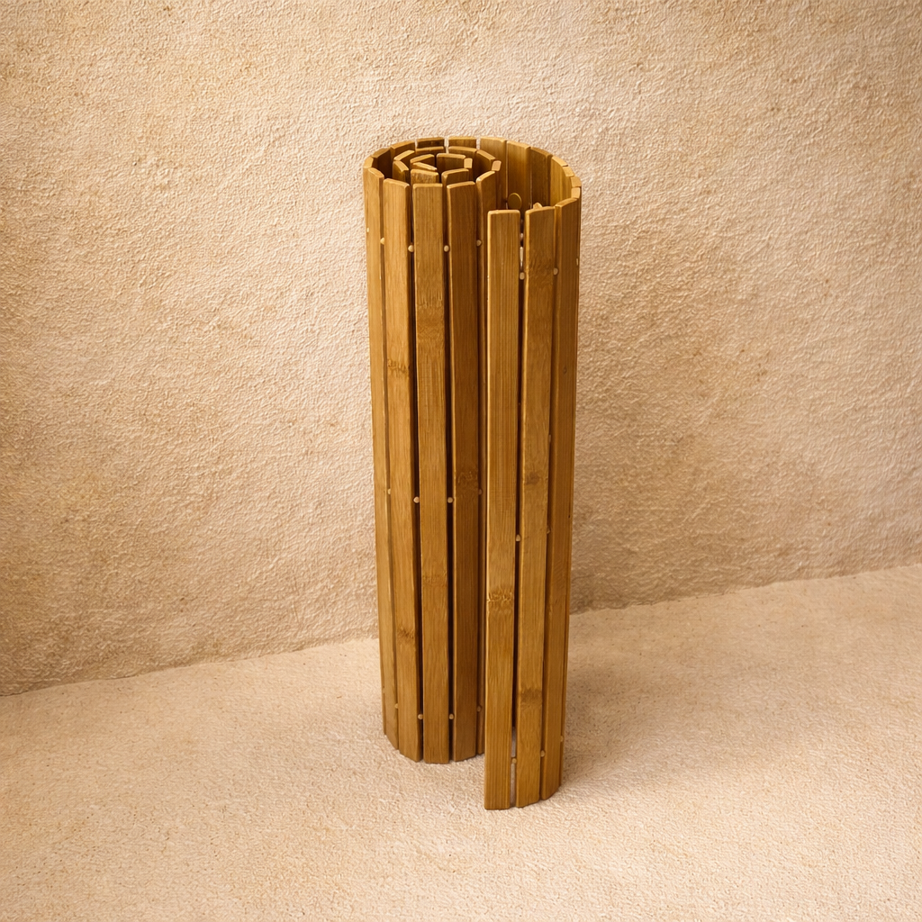 Bambu Mat Kaydırmaz Taban Orta Boy 80x50 cm