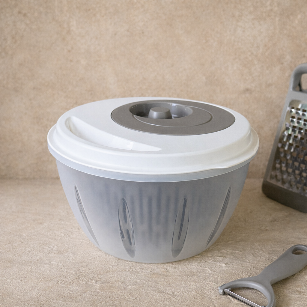 Mugiss Salata Kurutucusu 4,5 Litre Bej