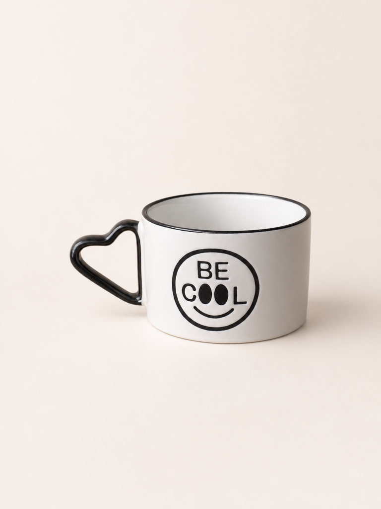Emoji Be Cool Porselen Kupa 200 ml KOD:17863