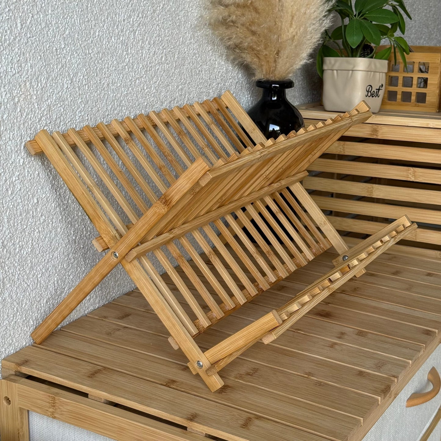 Eldon Katlanır Bambu Bulaşıklık 33x25 cm KOD:34969-38
