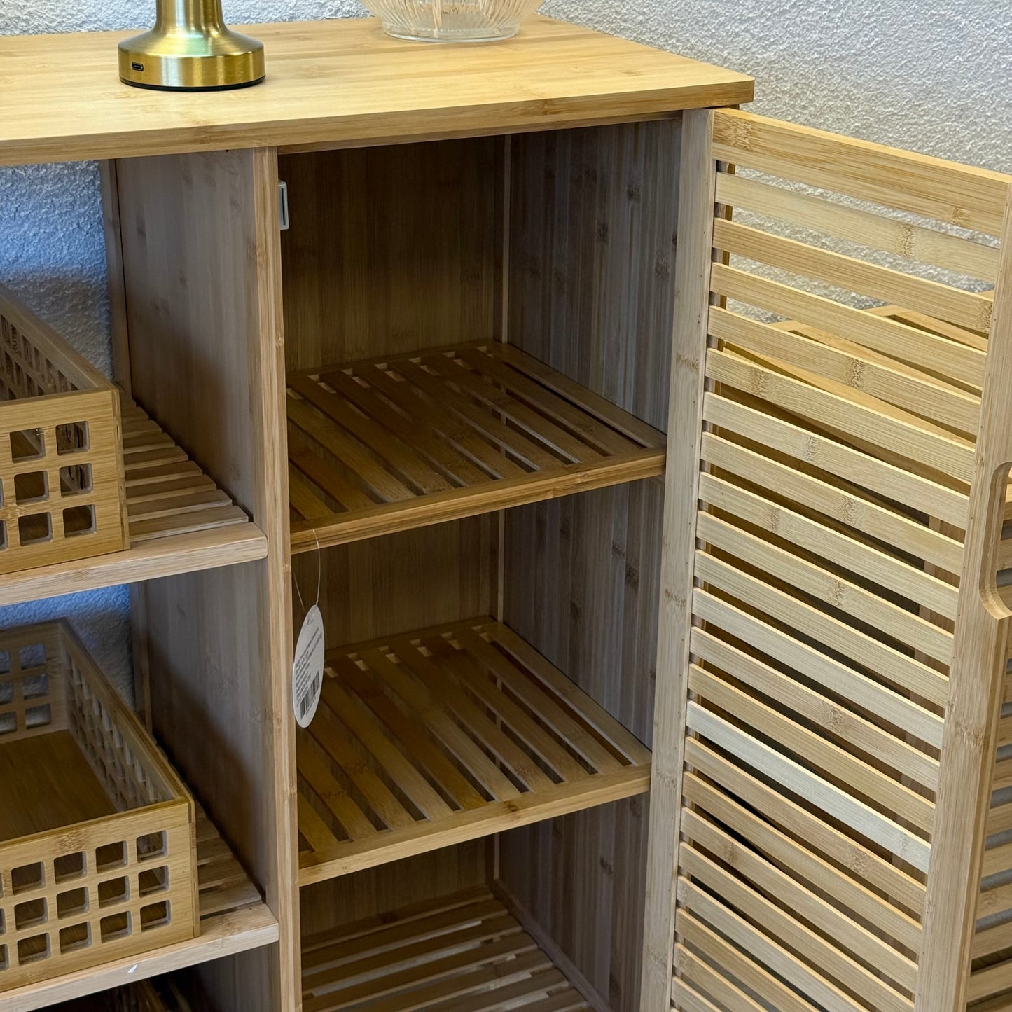 Leva Çok Amaçlı 3 Katlı Dolap 66x33x87 cm (kod:10250-8350)(Sınırlı Stok)